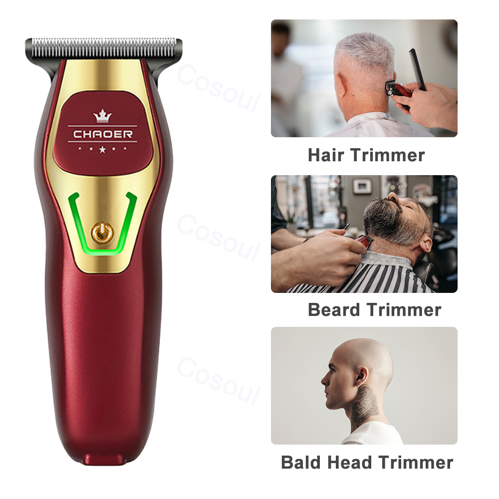 Cortadora de pelo portátil para hombres, Mini máquina de corte de pelo, recortadora de barba, juego de aseo