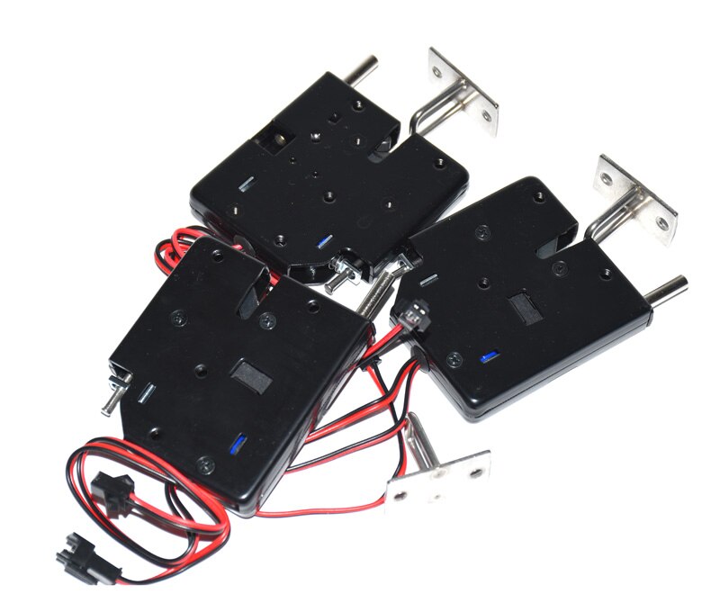 8 stücke DC 12 V 2A Magnet Elektrische Steuerung Schrank Schublade Schließfächer Schloss Pudsh-drücken, automatische Öffnen sterben Tür