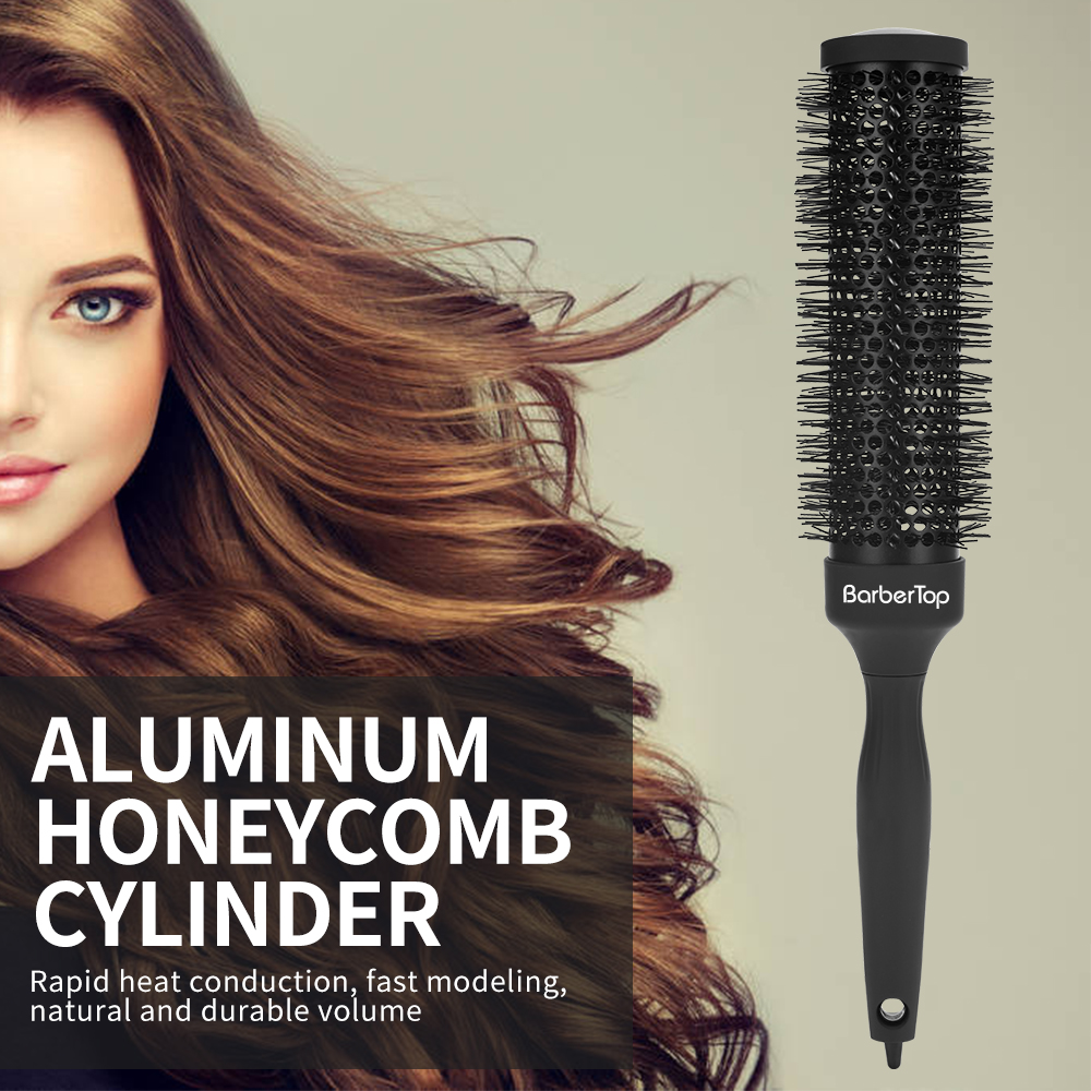 35cm Extra Long Hair Roller Brush Salon Blowout Styling Heat Resistant Volumizing Hair Salon Use Accessories Roll Comb