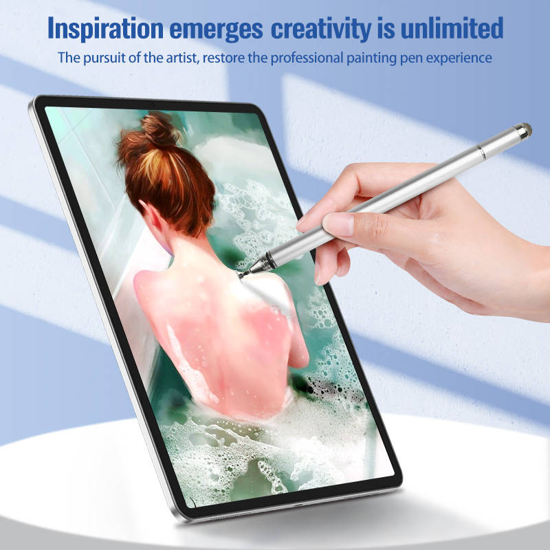 Universal 4 In 1 Stylus Pen for Phone Drawing Tablet For Samsung Pens Capacitive Screen Caneta Laptop Cell phone Accessories