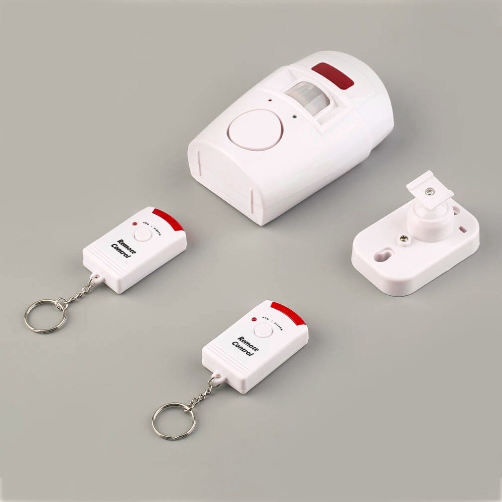 105db Pir Motion Sensor Home Shed Burgular Alarm System Wireless Security Kit