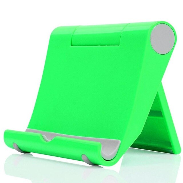 Orendil Phone Holder Stand Mobile Smartphone Support Tablet Stand for iPhone Desk Portable Mobile Holder Cell Phone Holder Stand: Green