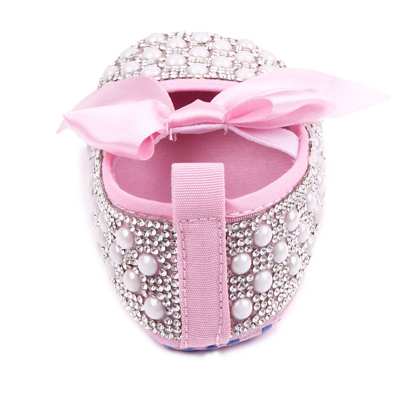 Luxe Bling Bling Meisje Eerste Wandelaars Mode Strass baby schoenen prinses Babyschoenen bling Zachte Tong Meisjes
