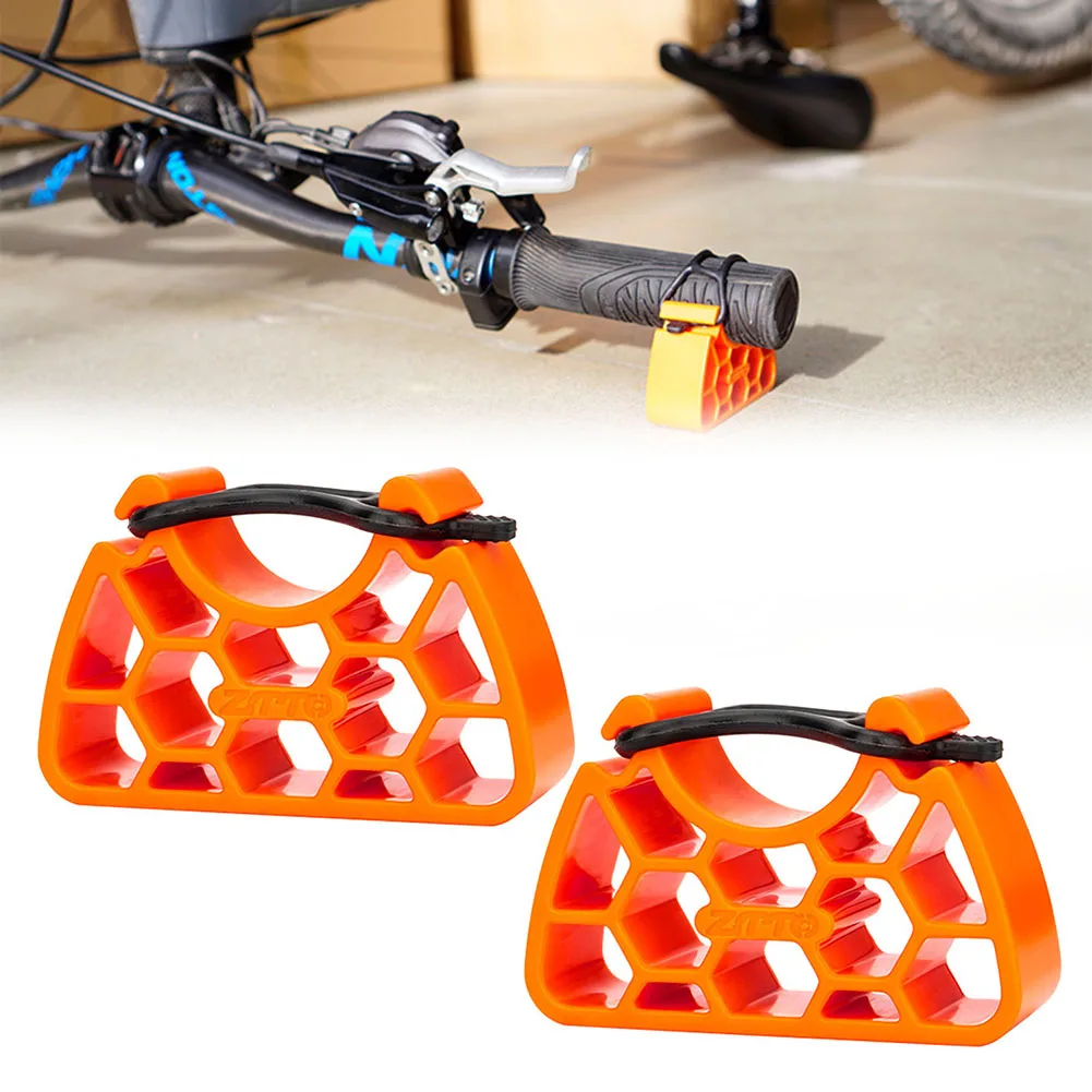 Ein Paar Fahrrad-Lenkerständer zum Aufstecken, Stabilisator für umgekehrtes Parken, stabile MTB-Wartung, Fahrrad-Reparatur-Werkzeug, passend für 30–34 mm