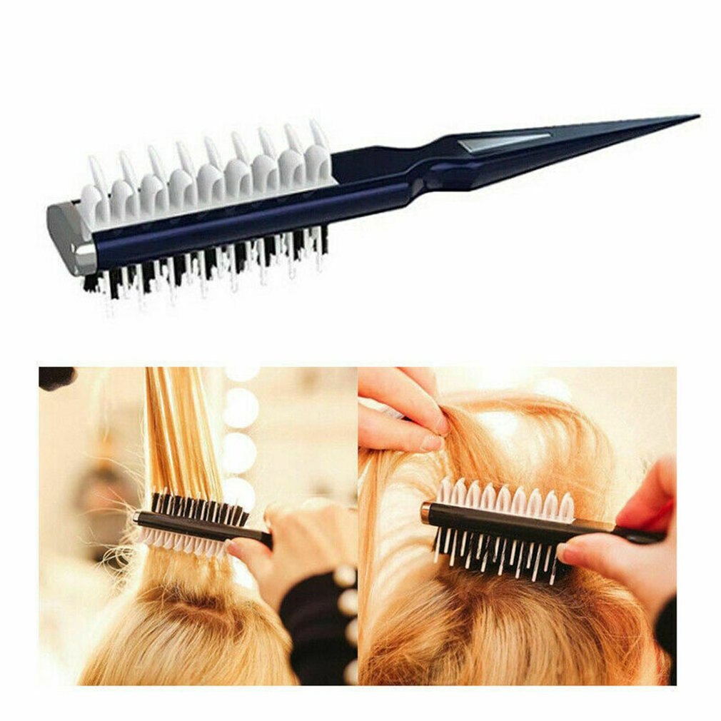 1 Type Straight Twill Hair Comb Natural Boar Bristle Rolling Brush Round Barrel Blowing Curling DIY Hairdressing Styling Tool