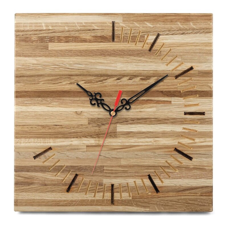 Quartz Pendulum Clock Movement Mechanism DIY Kit with 3 Pairs Different Hands for Wall Clock Repair Parts Replacement