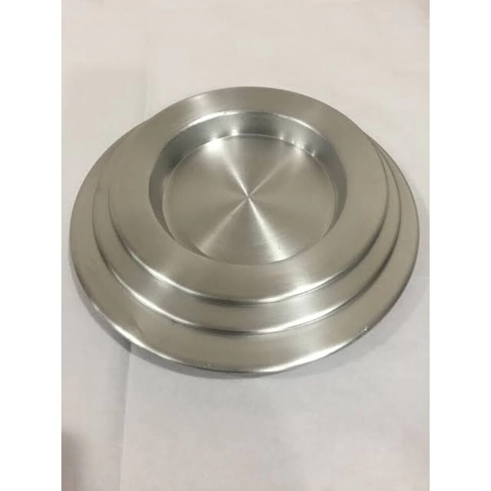 Kunefe – plat traditionnel turc en aluminium inoxydable, plat de présentation pour Dessert, Gaziantep, toutes les tailles