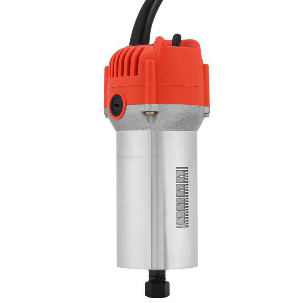 800W Woodworking Trimming Laminator Wooden Grooving Machine Electric Wood Milling Woodworking Slotting Machine (US Plug)