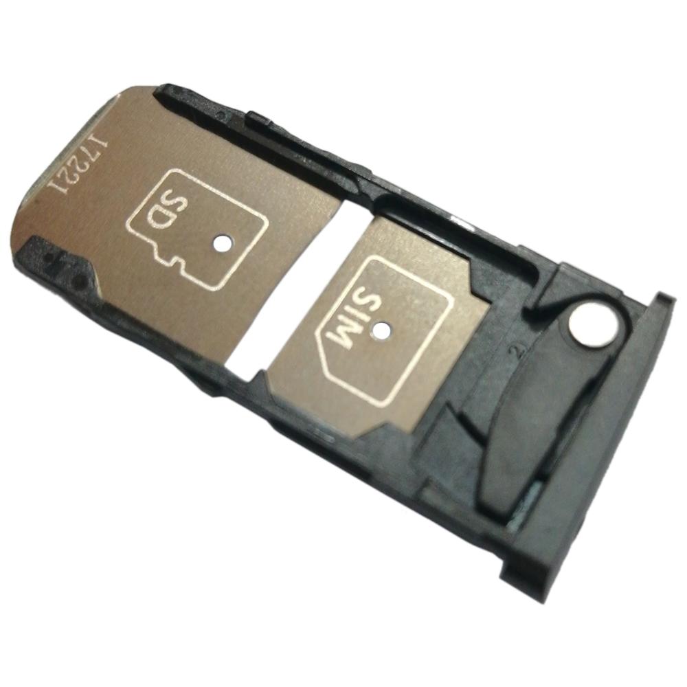Bandeja de tarjeta SIM, adaptador de repuesto para Motorola Moto Z2 Force, bandeja de tarjeta SIM + bandeja de tarjeta Micro SD
