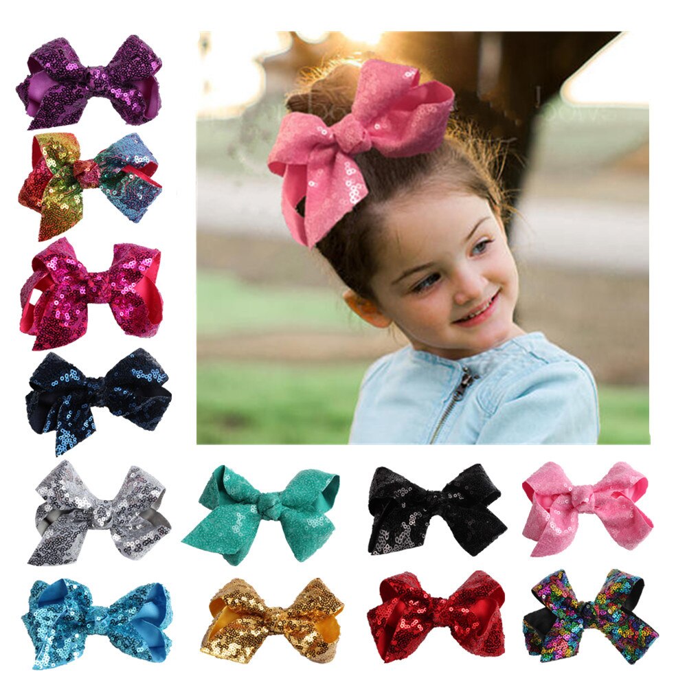 24 pcs/lot Glitter Unicorn Hair Clips Felt Glitter Star and Mesh Barrette Baby Girls Hair Accessories Queenbaby
