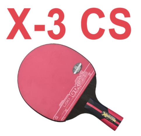 LOKI Wang Hao X3 star Table Tennis Racket/ ping pong Racket/ table tennis bat: CS with case