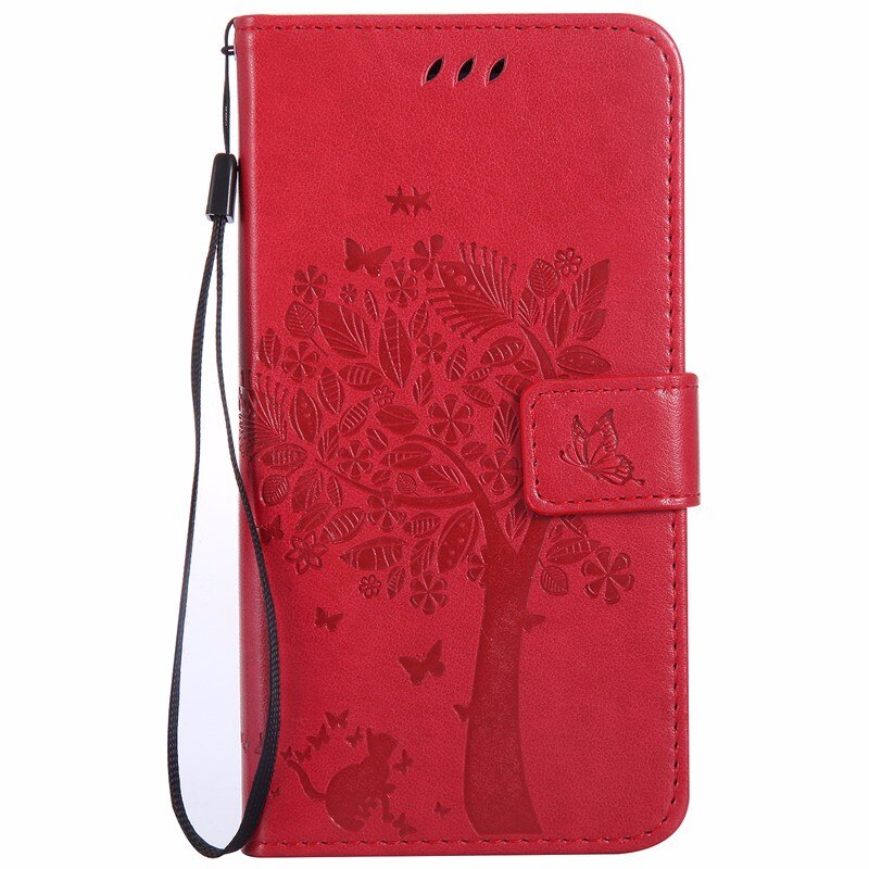 Para Nokia 2,3 6,2 pulgadas Original de lujo funda de silicona para Nokia 2,3 cartera Flip Funda de cuero para Nokia 2,3 cubierta: Red
