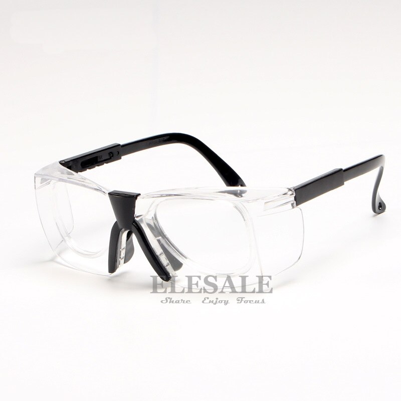 Beschermende Bril Anti-Splash Slagvast Werk Veiligheidsbril Met Optische Lens Frame Carpenter Rider Ogen Protector