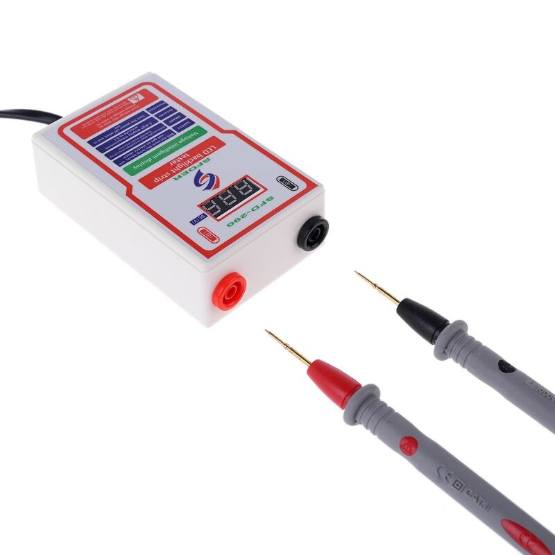Probador de retroiluminación LED LCD TV con salida de 0-300V tiras LED herramienta de reparación de lámpara de prueba de cuentas
