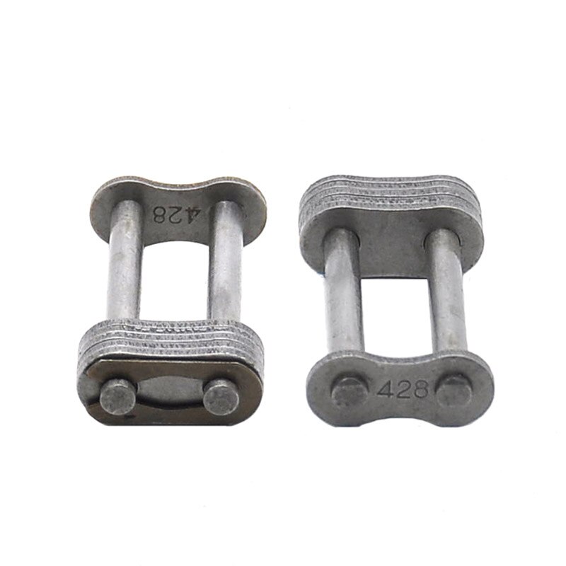 1PCS Three Row Full Buckle Roller Chain Join Roller Transmission Chain Connector