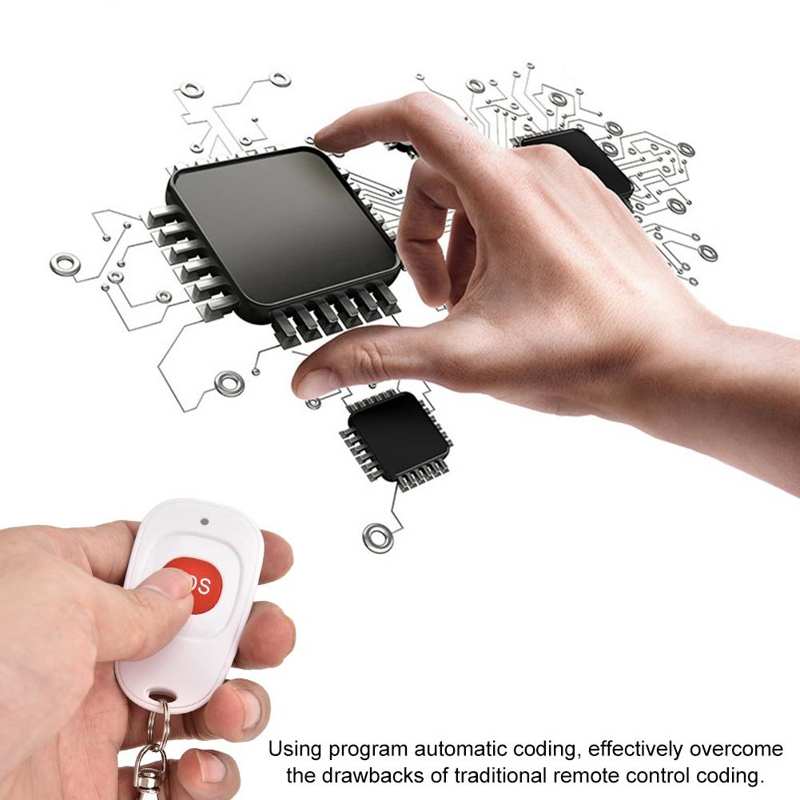 Emergency Panic Wireless Waterproof anti-pressure SOS Emergency Button Alarm