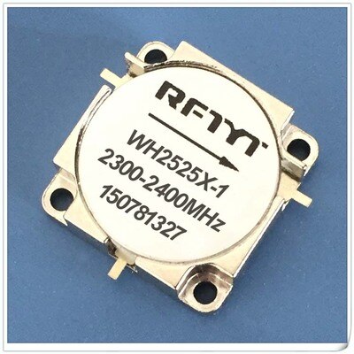 WH2525X-1-300 2400-2500MHz 300W High Power Microstrip Radio Frequency Circulator: Reverse anticlockwis / 2200-2400MHz