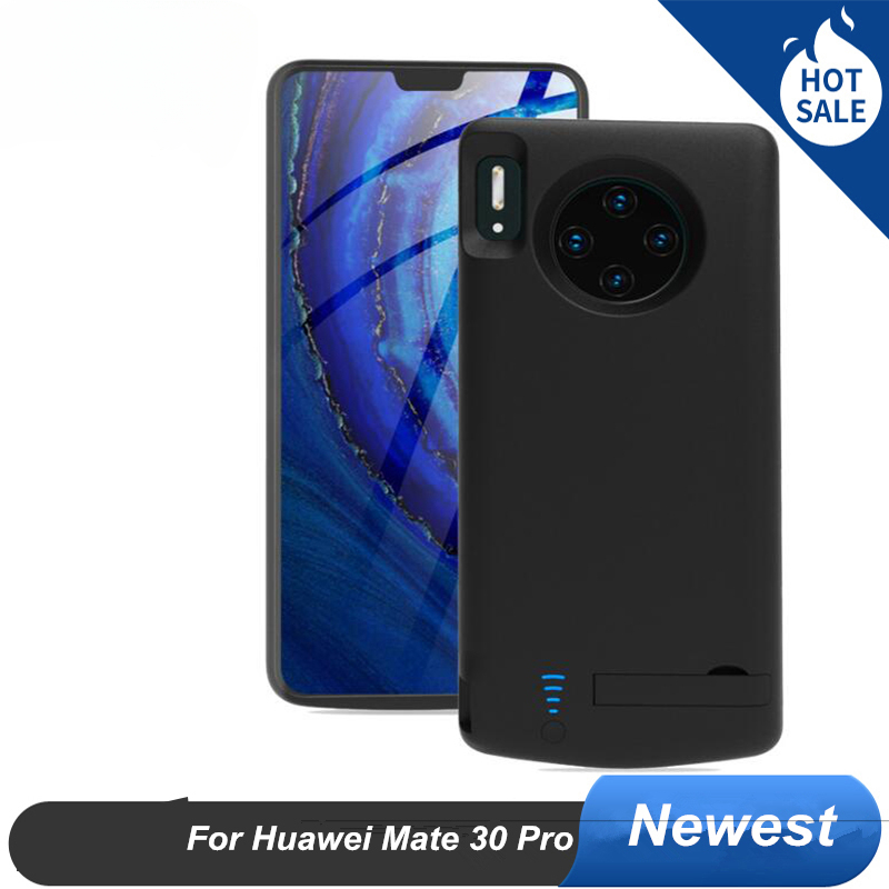 Akku-hülle mit ladegerät und 10000 mah kapazität für huawei Kamerad 30 Profi und 40 p30 p40 Profi: Dunkelgrau