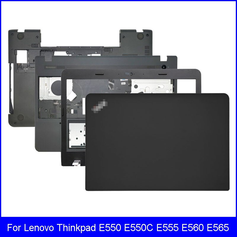 Laptop LCD Back Cover For Lenovo Thinkpad E550 E550C E555 E560 E565 Front Bezel Hinges Palmrest Bottom Case A B C D Cover