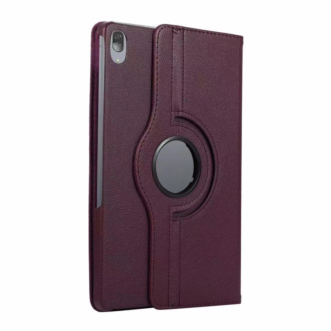 Case Voor Lenovo Tab P11 TB-J606F 360 Roterende Magnetische Tablet Stand Cover Voor Lenovo Tab P11 Pro TB-J706F 11.5 Inch smart Funda: Paars / Tab P11 TB-J606