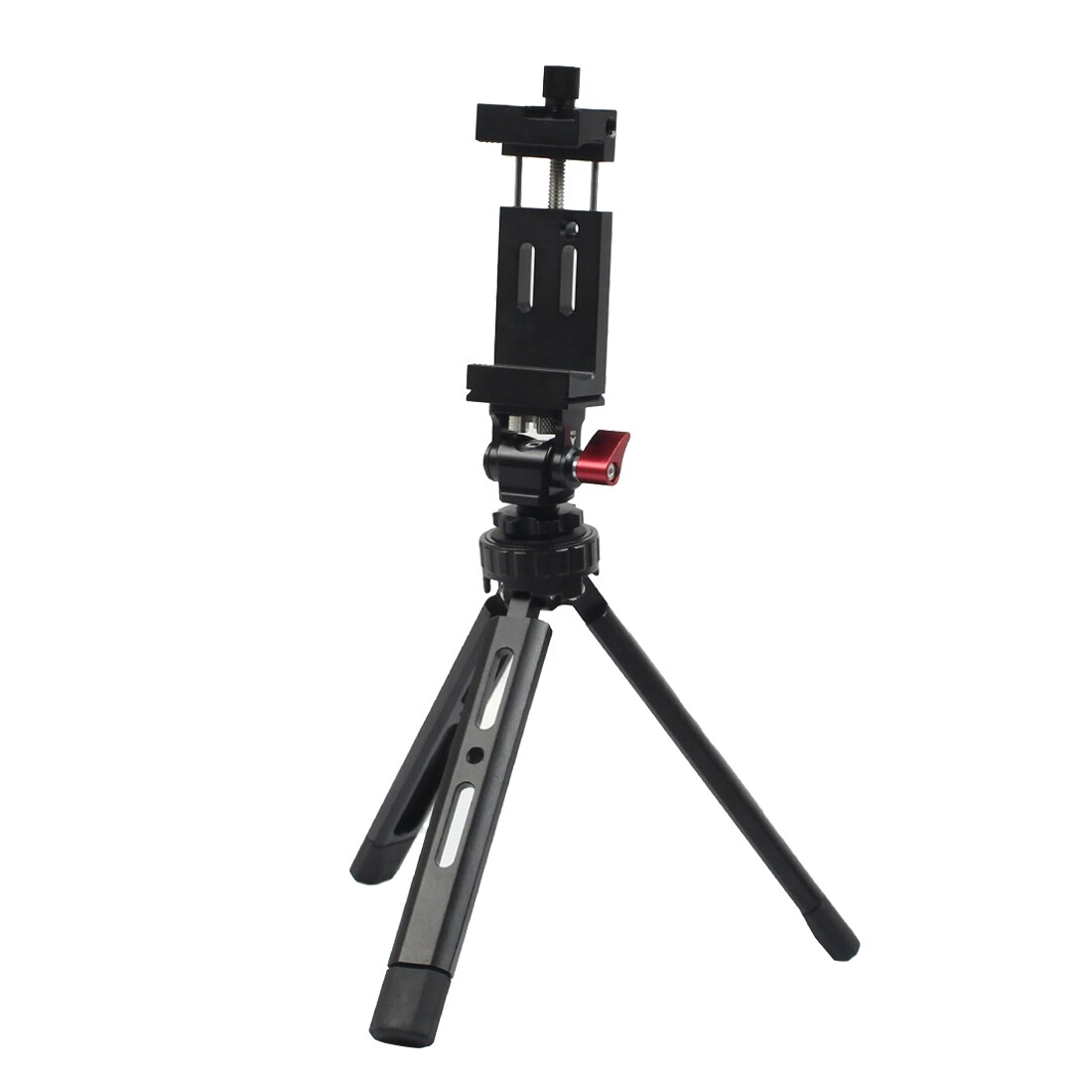 Mobile Phone Vlog Live Desktop Tripod Holder Microphone Bracket Light Stand Mount Selfie Stick for Zhiyun Weebills Gimbal