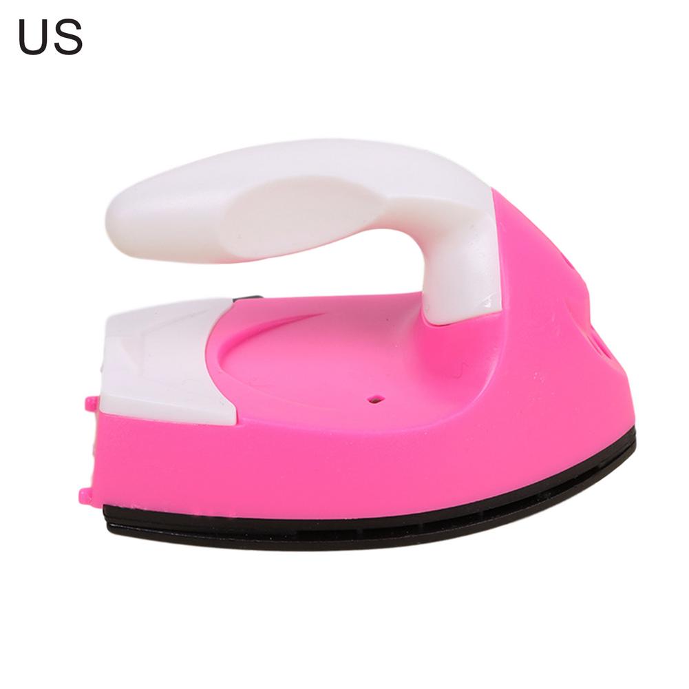 110V-220V Mini Electric Iron Portable Travel Clothes Sewing Iron Sewing Supplies: US