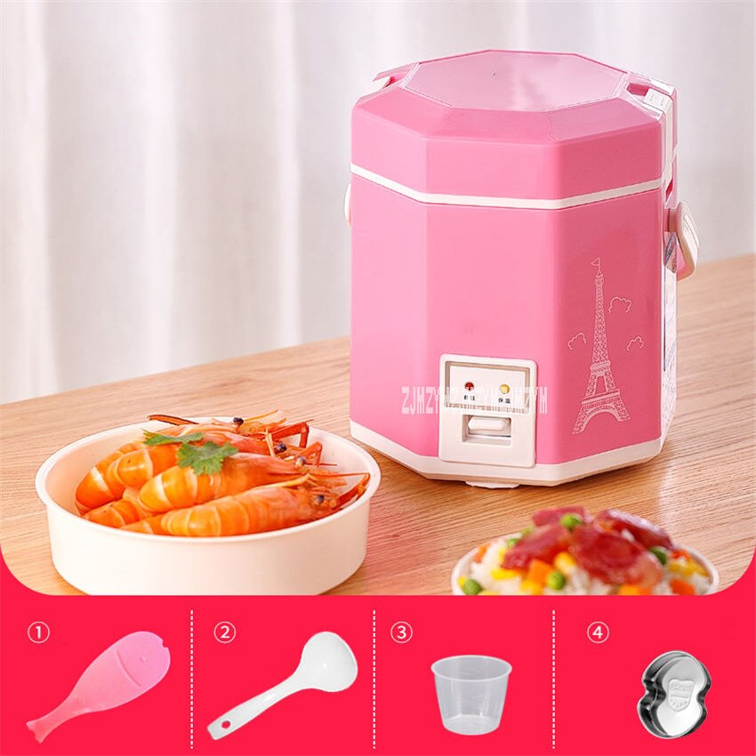 CFXB12-200A Household Electric Rice Cooker Portable Mini Rice Cooking Machine Student Dormitory Multifunction Cooking Pot: C