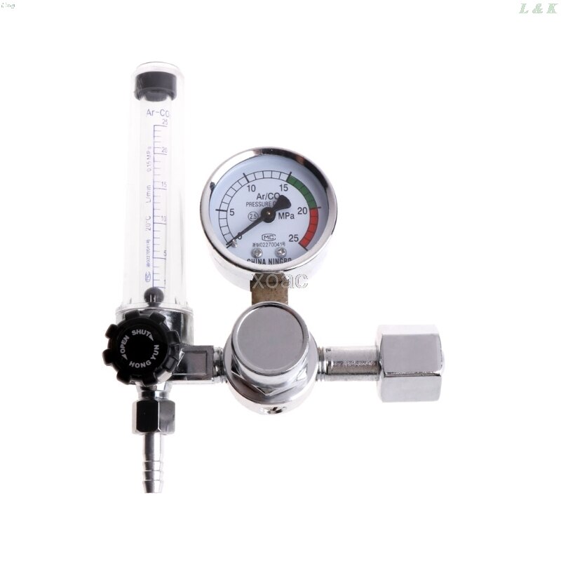 Metal Welding Gas Argon CO2 Pressure Flow Meter Regulator MIG Tig MAG Weld Gauge -B116 M13 L29K