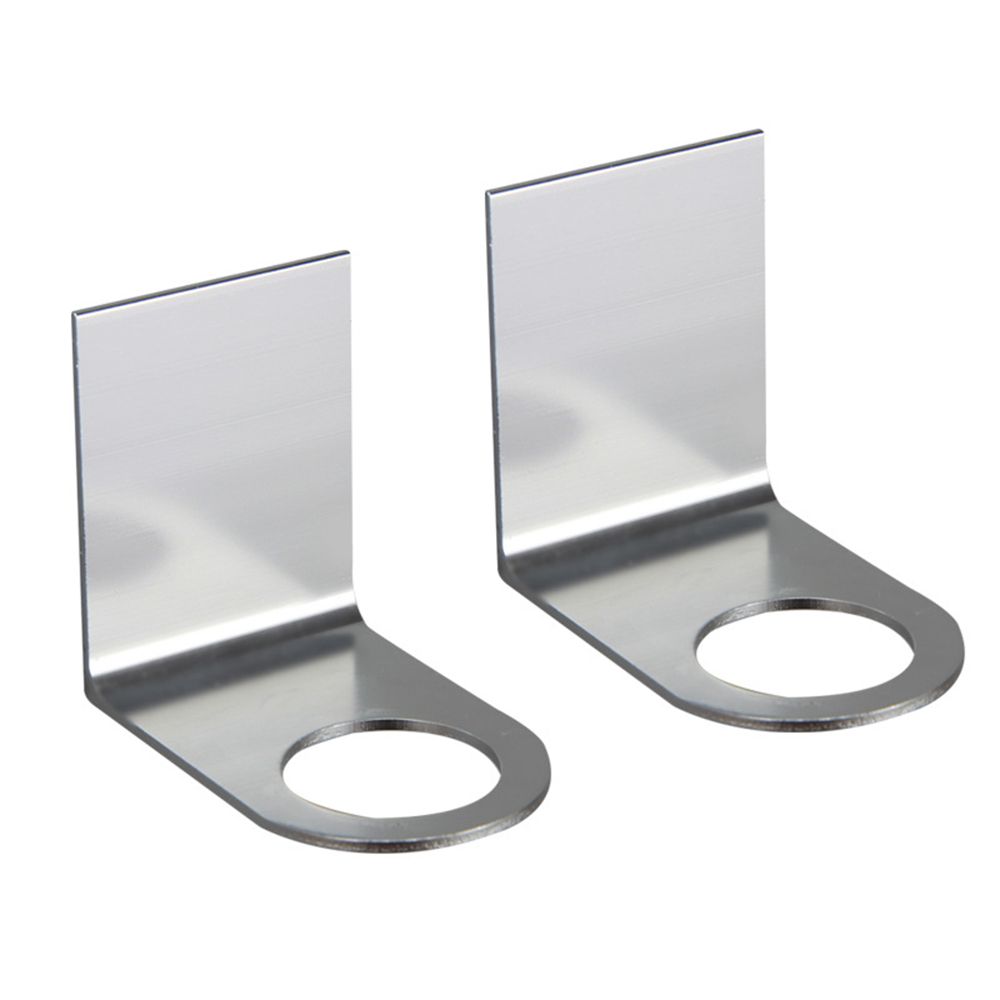 Soporte de pared para botella de jabón, gancho de Metal sin perforaciones, colgador de botellas de acero inoxidable, suministros de cocina sin huellas, , 1 unidad
