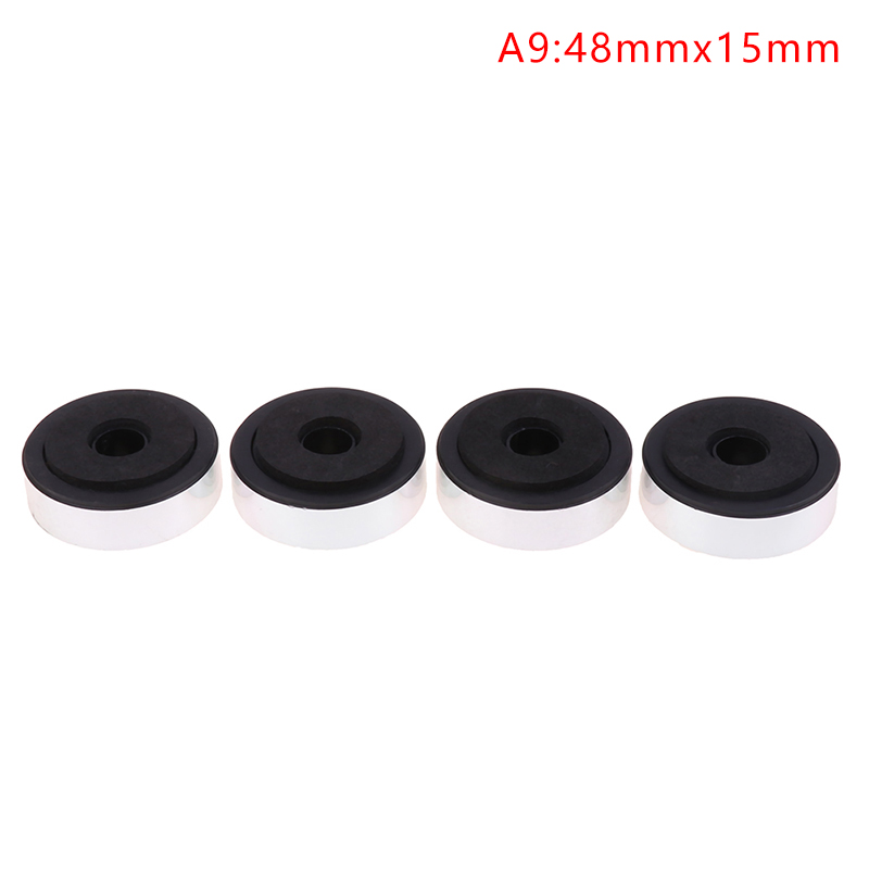 4Pcs Speaker Spikes Stand Feets Audio Active Speakers Repair Parts Accessories DIY For Home Theater Sound System: Pink