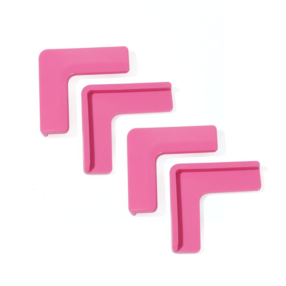 4 Stuks Baby Silicone Veiligheid Protector Tafel Hoek Bescherming Van Kinderen Anticollision Edge Hoeken Guards Cover Voor Kid: P