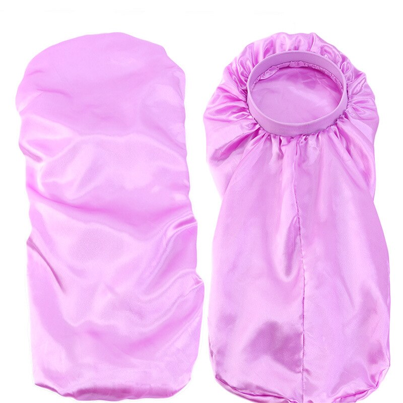Gorro de satén de doble capa Extra grande, gorro cilíndrico largo para dormir de noche, cubierta para cabeza, turbante, complemento de cabeza para musulmanes africanos