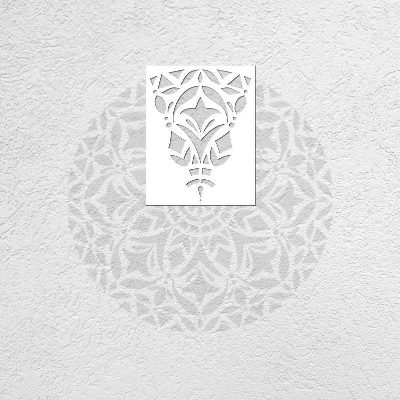 Plantilla de Mandala Extra grande de 70cm - 110cm para pintar decoraciones de flores de pared grande plantilla de suelo pintura plantillas redondas patrones S280