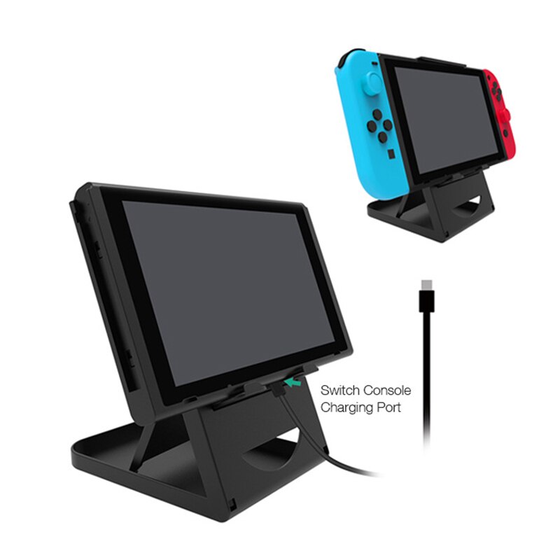 Voor Nintendo Schakelaar Beugel Play Stand Verstelbare Opvouwbare Abs Compact Stand Houder Voor Nintend Switch Console Controller