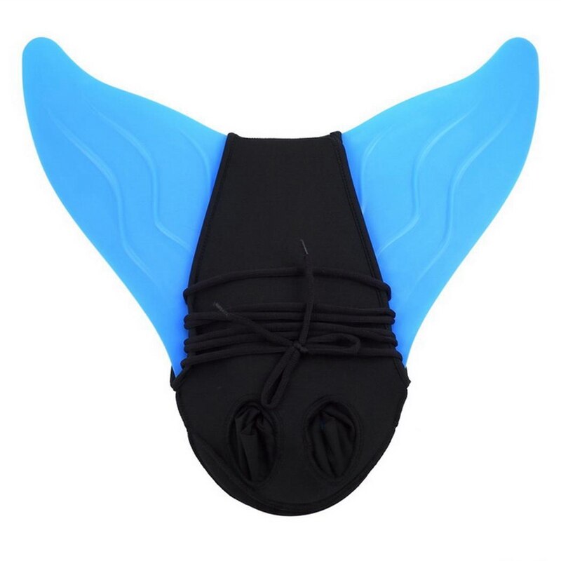 Adult Swimming Fins Training Flipper Mermaid Swim Fin Swimming Foot Flipper Diving Feet Tail #8