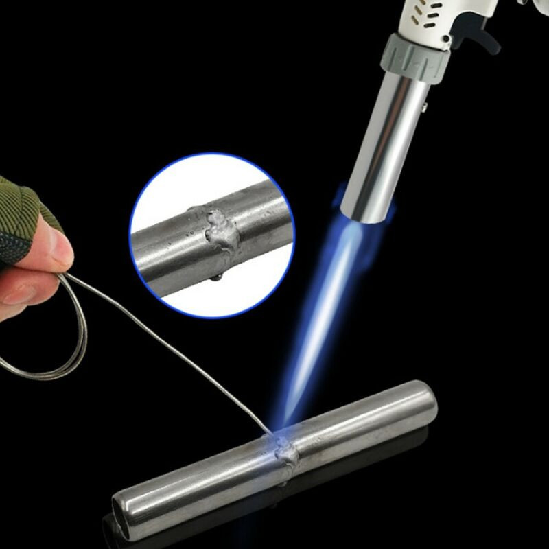 Svejsetråd universal let smeltet stål aluminium kobber jern metal svejsning kerne svejsetråd 300mm/500mm intet pulver nødvendigt