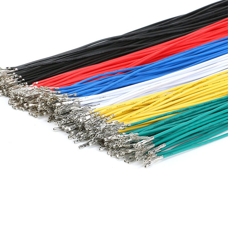 50 stücke/viel 2,54 Dupont Kabel Jumper Draht Einzigen Kopf Frühling Elektronische Draht Weibliche Dupont Linie 25cm 1P