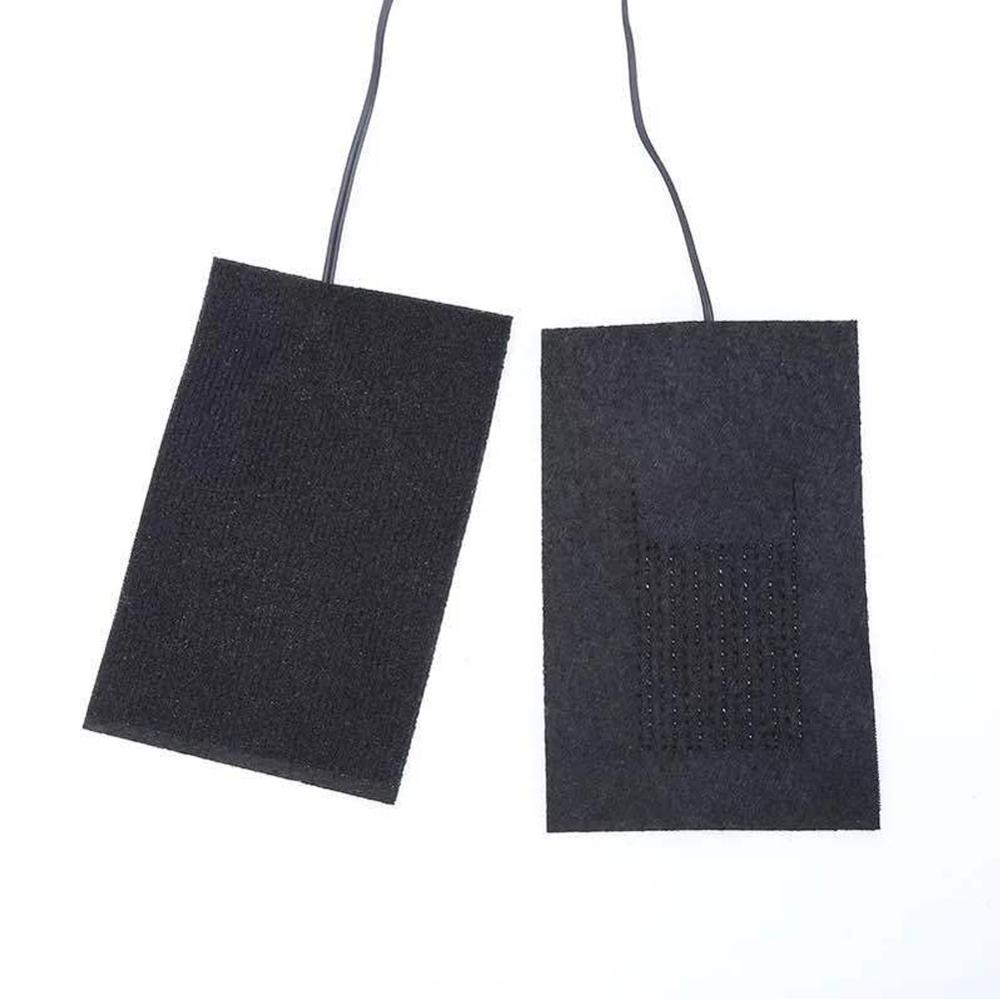 Conjunto de chaqueta con calefacción eléctrica para exteriores, almohadilla térmica con USB, almohadillas calentadoras para ropa de invierno, 1 Juego