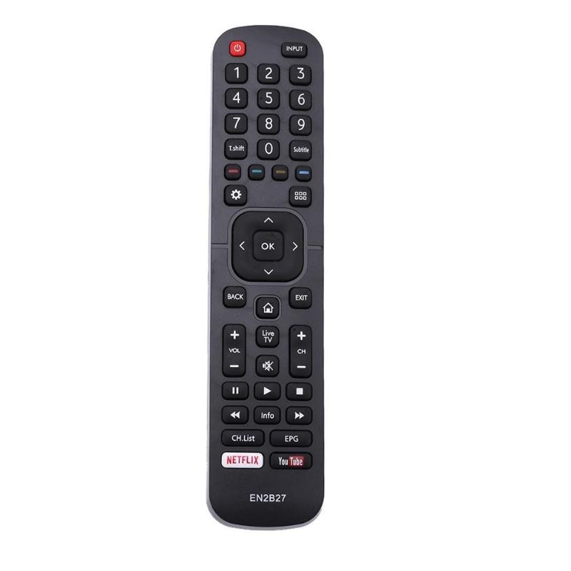 Universal EN2B27 TV Remote Control for Hisense 32K3110W 40K3110PW 50K3110PW 55K321UW 40K321UW 50K321UW Smart Black