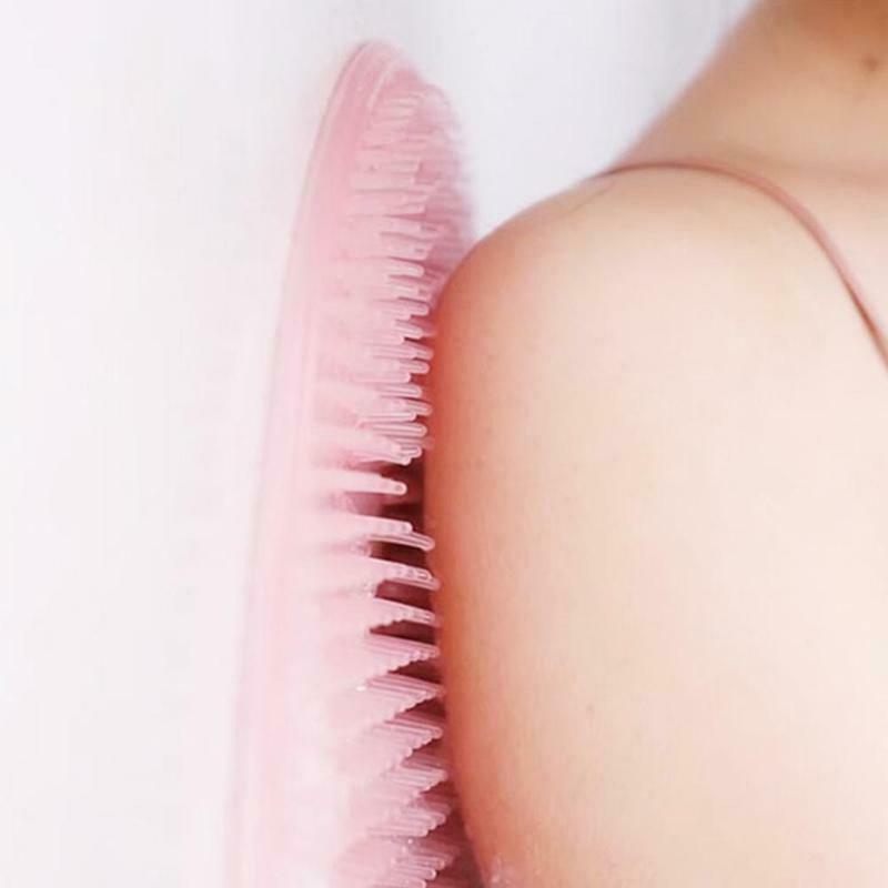 Scrub Bath Massage Pad Non-slip Bathroom Mat PVC Bead Foot Massage Pad Suction Safety Shower Bath Mat