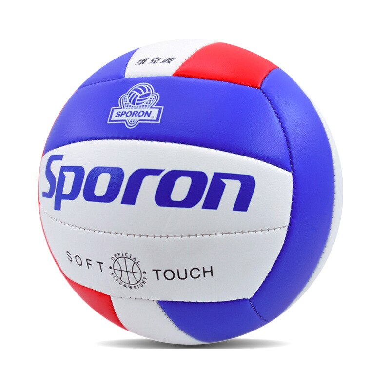 1 Stuk Pvc Zacht Volleybal Professionele Training Concurrentie Bal Maat 5 Strand Team Games Handbal Indoor Outdoor: Style C