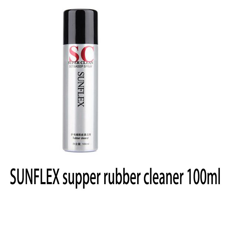 Sunflex supper rubber cleaner washing for table tennis rubber foam cleaner: 100ml