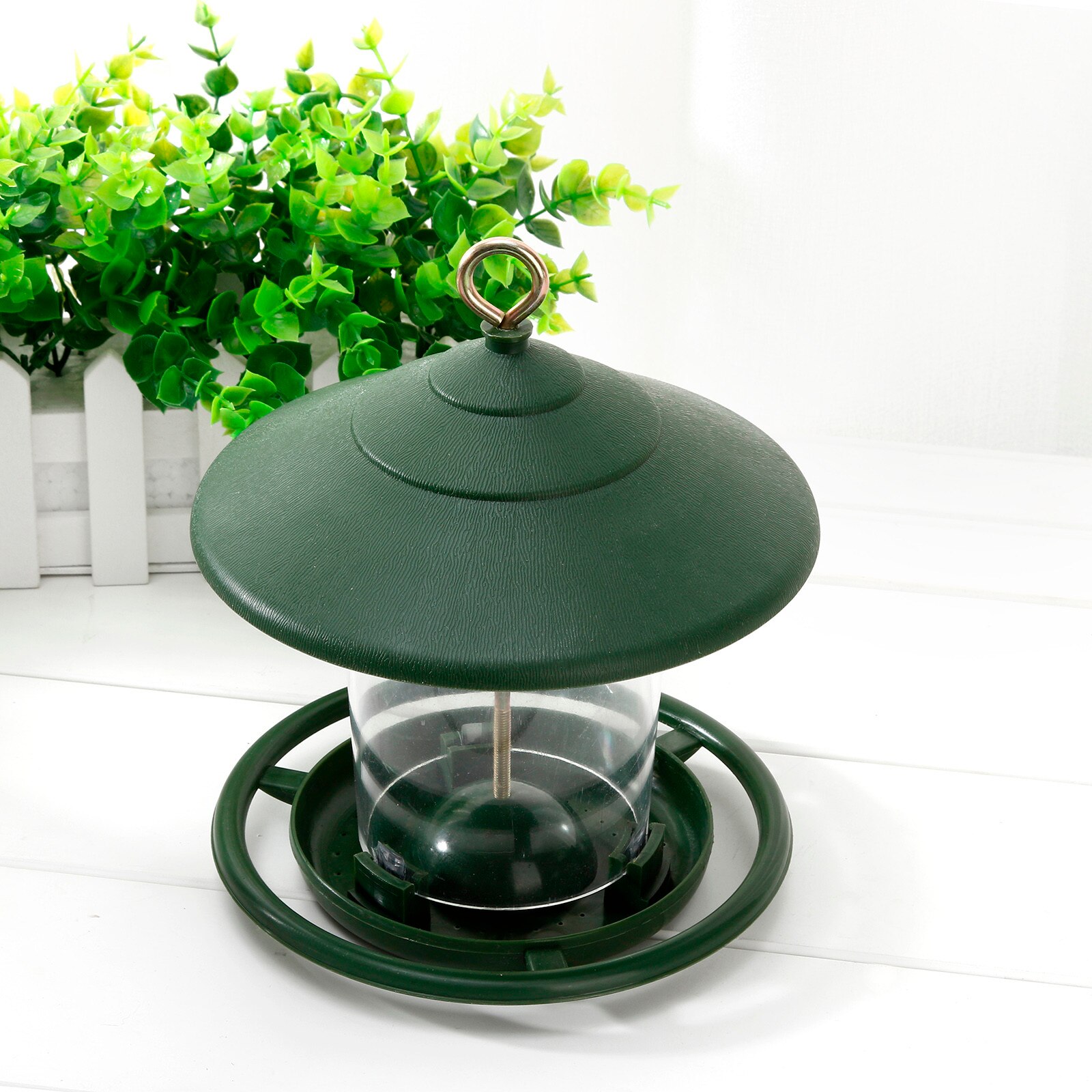 40# Wild Bird Feeder Hanging Garden Yard Outside Decoration Bird Food Distributor Feed Station Hanging Garden Birds Feeders