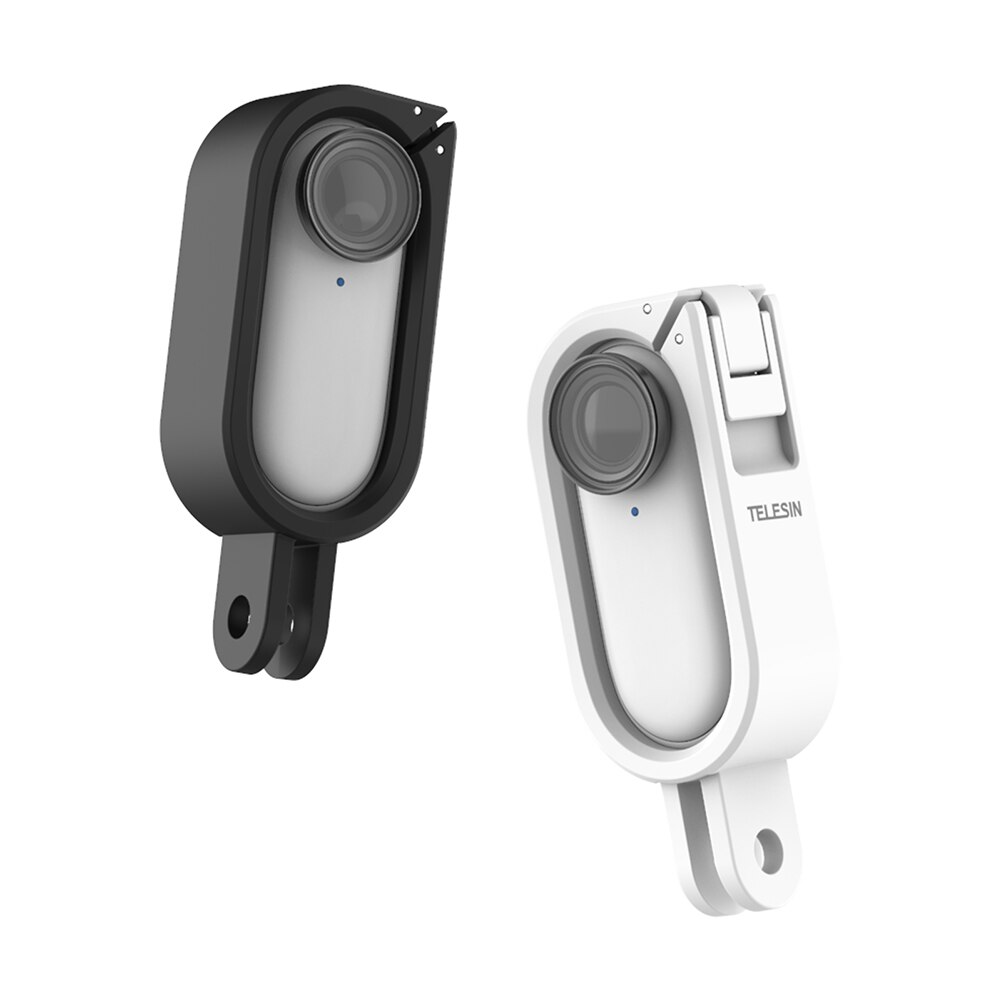 Zubehör für die insta 360 go kamera: 2 schutzrahmenhalterungen, 1/4 adapter, verstellbarer winkel 360 go2 schnellverschlusshalterung