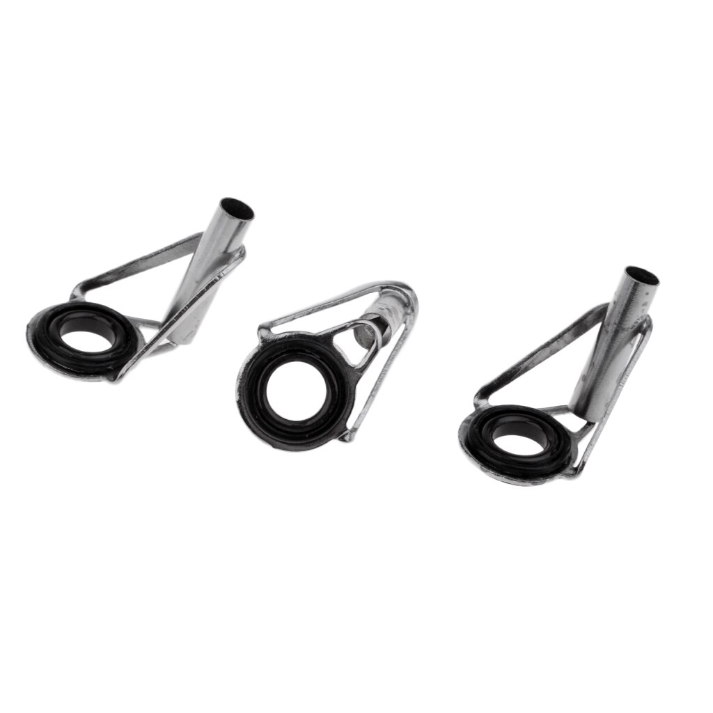 Kit de réparation de canne à pêche, 80 pièces, œillets en céramique lisse, pièces de rechange, accessoires de ligne