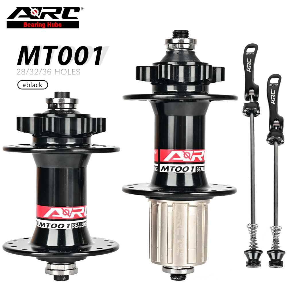ARC Mountain Bike Hubs QR 90 Ring 32 36 Holes 8 9 10 11 12 Speed 100/135MM Aluminum Alloy MTB Bicycle Bearing Hub