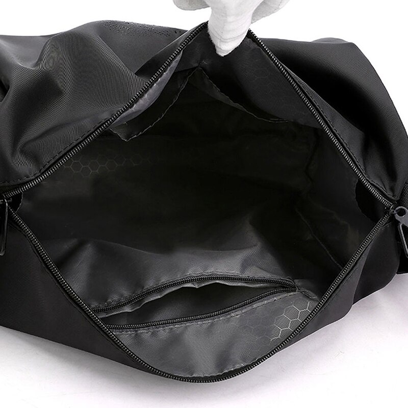 Stor kapasitet utendørs reiseveske messenger bag lett sammenleggbar yoga bag fitness bag pakking kuber weekend bag reise duffle