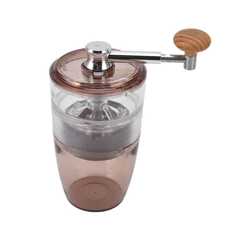 Mini Coffee Grinder Coffee Grinder Retractable with Brush for Office