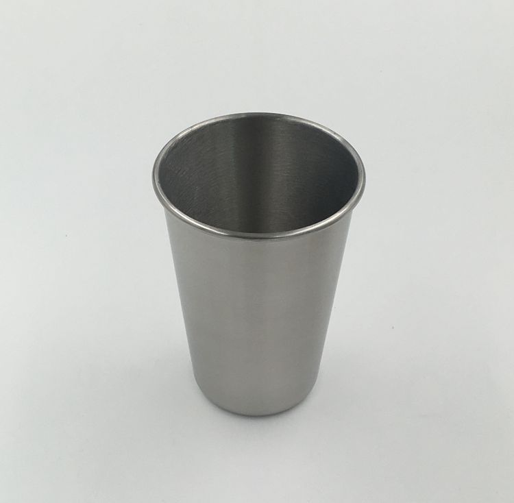 70ml/230ml/350ml/500ml tazas de acero inoxidable vaso pinta vasos metálicos al aire libre Camping viaje tazas para bebidas café té cerveza: 350ml
