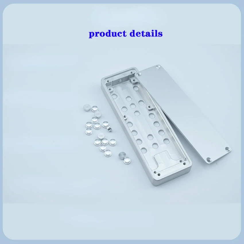 Aluminum Alloy Universal Learning Infrared Remote Control for DAC Amplifier CD DVD TV Set-top Box